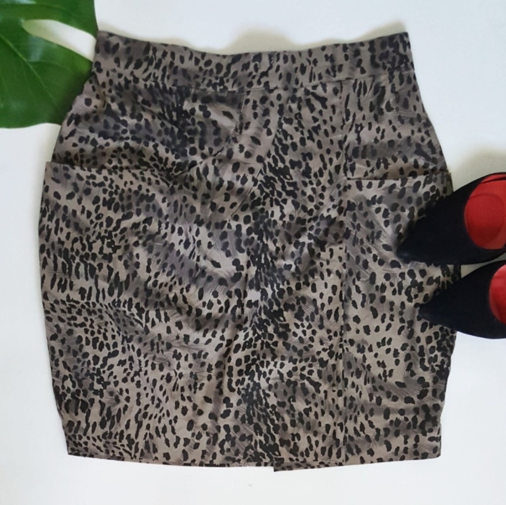 Walter Animal Print Skirt